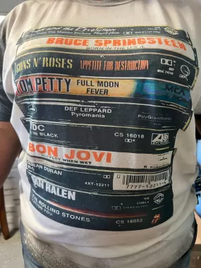 80’s Bands Cassette Tshirt