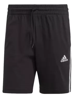 Adidas men's sports shorts in jersey 7 3 Stripes IC9378 black