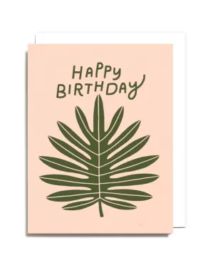 Birthday Leaf Card