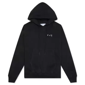 Caravaggio Paint Over Hoodie - Black/White