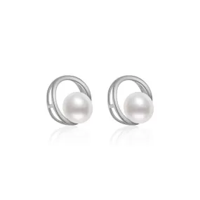 Elegant Freshwater Pearl Earrings WE00155