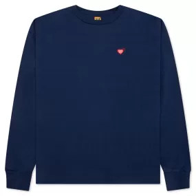 Graphic L/S T-Shirt #6 - Navy