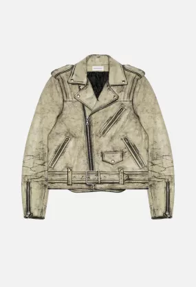 John Elliott X Blackmeans Rider's Jacket / Painted Ivory