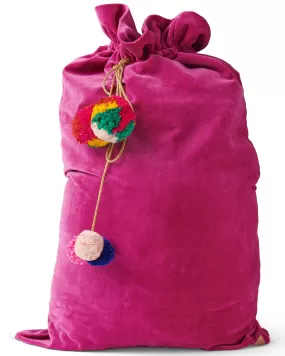 Kip & Co Kissable Velvet Santa Sack (One Size)