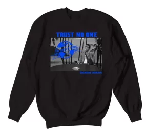 Retro 9 Racer Blue Tony Knows Sweater