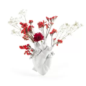 Seletti Love In Bloom Heart Vase