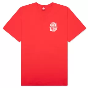 Stairs to Success S/S Tee - Fiery Red