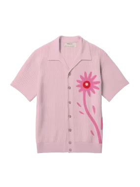 The Flower Shirt - Candyfloss Pink