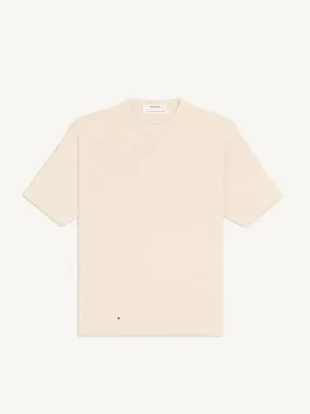 The T-Shirt - Almond White