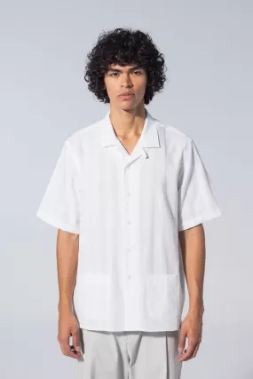 Unfeigned - Short Sleeve Shirt S1 Maui - White